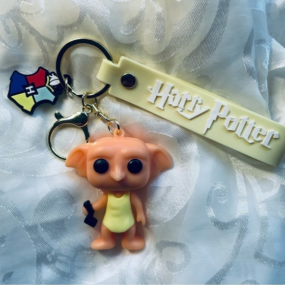 NWT Dobby the Free Elf Bracelet Wristlet Keychain - Harry Potter Hogwarts - Picture 5 of 12